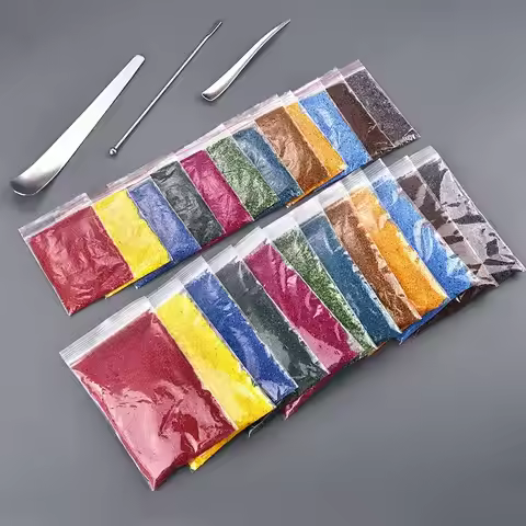 Rounded Granules Pearl Wax DIY Candle Making Materials Sand Painting Wax For Candle Making Handmade 