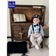 Boy Clothes Spring Autumn Suit Suit Shirt Baby Handsome Suit One-Year-Old Dress Boy Baby Outing 8/3