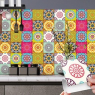10 Sheet Peel And Stick Self Adhesive Removable Wallpaper Stick On Kitchen Backsplash Bathroom 3D Wall Sticker Tiles