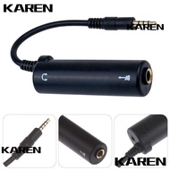 KAREN1 Guitar Interface Converter, Black USB Cable Guitar Audio Interface, Durable Portable Replacem