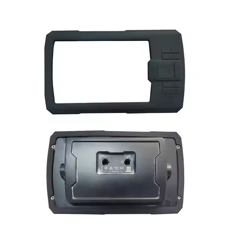Silicone Soft Shell Bumper Cover Protective Frame Case Screen Protector Film For Garmin Striker 7/5 