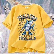 BK-1349-SHORT SHORT-Sleeved T-Shirt TRALAERO TRALALA Pattern New Arrival Bright And Cute Colors Best