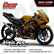 Striping Ninja 150 RR new DRAGON Custom Fullbody 2012 - 2015  Stiker Variasi Kawasaki Ninja RR Baru 