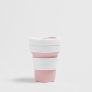 Stojo - 環保高耐熱矽膠摺疊杯12oz - 櫻花粉紅