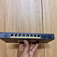 SWITCH NETGEAR GS110TP – 8 PORT GIGABIT POE+ + 2 SFP | Used goods