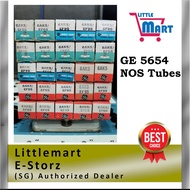 🎵  (SG) Various 5654 / EF95 / M8100 Tube (GE, RCA, Sylvania, Raytheon, Philip, Siemen, Mullard, West