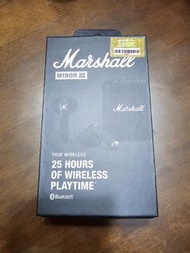 [全新行貨]Marshall Minor III 3 True Wireless Headphones 真無線藍牙耳機