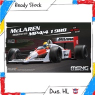 MENG 1/24 McLaren MP4/4 1988 F1 Car Model Kit CS-007