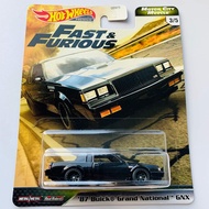 (Premium rubber Wheels) Hot Wheels 1/64 Fast & Furious Motor City Muscle '87 Grand National GNX mode