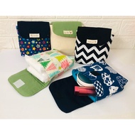 Handmade pouch for sanitary pad cosmetic makeup pouch multipurpose