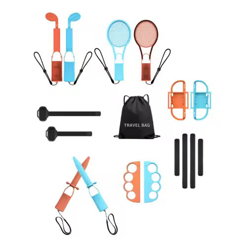 Top Sale For Nintendo Switch 2 12 In 1 Sports Kit Handle Racket Leg For NS 2 With Wrist Grip Sports 