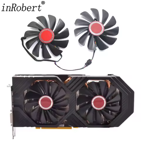 95mm CF1010U12S FDC10U12S9-C 4pin XFX HIS RX580 GPU Cooler fan Replace for XFX RX570 RX580 RX560D RX