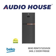 BEKO RDNT371E50VZK 340L 2 DOOR FRIDGE ***2 YEARS WARRANTY BY BEKO***