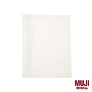 MUJI Polypropylene Clear Folder Side Opening