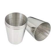 mNVh_ Outdoor Camping Hiking Polished Stainless Steel Whiskey Liquor Cup for Hip Flask