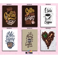 Wall Decoration Quotes Coffee Walldecor Home Display Vintage Motivational Wooden Poster Cheap - IQV2