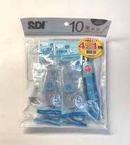 100% 全新 SDI 改錯帶 i-PUSH Correction Tape Set
