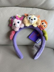 （請看全部圖片和資料）Disneyland Duffy and friends Linabell CookieAnn Halloween headband  香迪士尼樂園 萬聖節毛絨髮箍