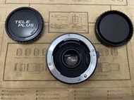 8成新KENKO M-AF 2X TELEPLUS MC7 2倍鏡 增距鏡 全幅用-SONY A接環