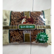Readystock San Remo Wholemeal Spirals Pasta 500g
