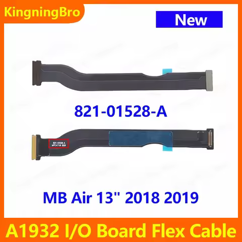 New I/O Board Flex Cable For Macbook Air 13" A1932 Audio Headphone Jack Cable 821-01528-A 2018 2019 