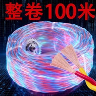 Two-core copper wire1.5/2.5Square copper core wire, national standard soft wire, household twisted p