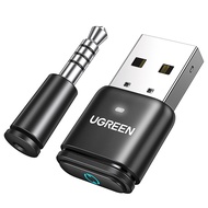 UGREEN Bluetooth5.3 Transmitter With 3.5mm Microphone aptX Adaptive for PS4/PS5/Switch/PC/Earbuds