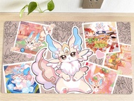 Cute YuGiOh Playmat Purrely TCG CCG Mat Trading Card Game Mat Mouse Pad Table Desk Gaming Play Mat Mousepad