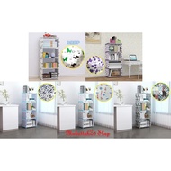 5-Tier Multipurpose Portable Shelf (Easy to assemble and disassemble) A339/ shelf portable bookshelf