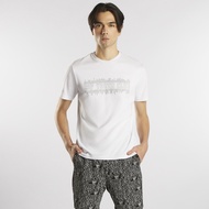 ESP เสื้อทีเชิ้ตพิมพ์ลายนูน ผู้ชาย สีขาว | ESP High Density Print Tee Shirt | 03988