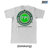 Kaos FPI Front Persaudaraan Islam Hidup Mulia atau Mati Syahid New Design by Triple A Distro