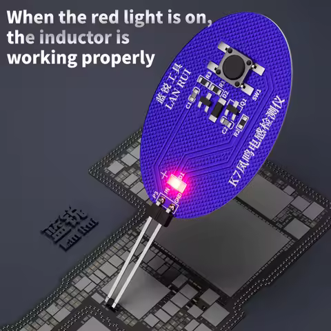 Lanrui K7 Fengming Inductance Tester Motherboard Coil Tester Inductor Detector Phone Repair Tool
