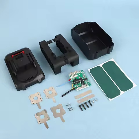 Power Tool Case BMS 21V Battery Storage Case 18650 Li-ion Battery Case Sleeve Battery Pack Accessory