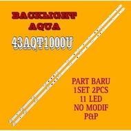 New Lampu Led Bl Backlight Tv Aqua 43 43aqt1000u 43aqt1000