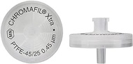 MACHEREY-NAGEL 729205.400 CHROMAFIL Extra PTFE Syringe Filter, Labeled, 0.45µm Pore Size, 25 mm Membrane Diameter (Pack of 400)