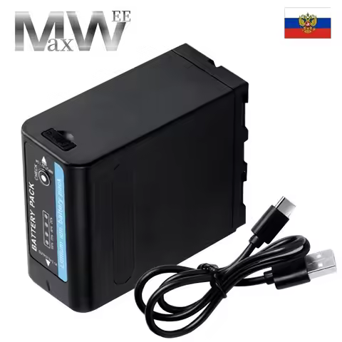6800/7800/8800/12800mAh Battery For Sony NP-F980 NP-F970 NPF960 NPF970 PLM-100 CCD-TRV35 MVC-FD91 MC