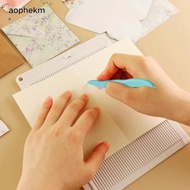 AOPHEKM Paper Trimmer Scoring Board, DIY Box Letter with Measuring Grid Craft Paper Cutter, Plastic 