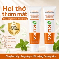 KUKA Hot uses KUKA Toothpaste with fresh fragrance — Helps whiten teeth naturally — Fresh breath