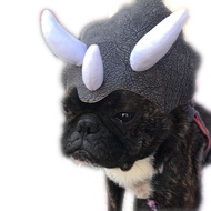 Pet Supplies Pet Dinosaur Hat Dog Hat Triceratops Pet Hat Dinosaur Headgear