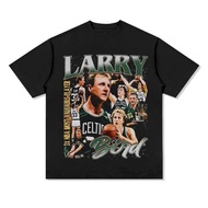 Larry Bird 3x MVP Basketball Legend Graphic T-Shirt Men Women Breathable Cotton Crew Neck Casual Str