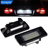 【FY】  1Pc/2Pcs 6000k Car License plate Light White No Error Led Number License Plate Light For BMW E