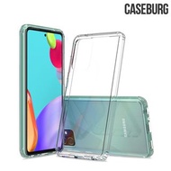 Galaxy A52s 5G SM-A528 / A52 5G SM-A5260 CASEBURG Clear Hybrid 雙物料 TPU軟邊保護套 亞加力透明硬底 手機殼Case 5610A