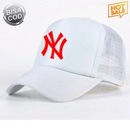 Topi Distro Ny / Topi distro Ny Premium / TOPI TRUCKE NY / Logo Merah