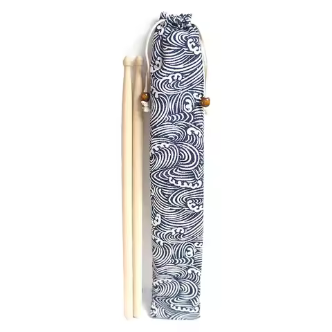 Drum stick bag, drum brush bag holder, drum stick bag, Japanese style and Japanese style storage bag