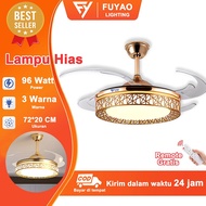 FUYAO LIGHTING Modern Aesthetic Birdnest Model Fan Lamp with Remote Control