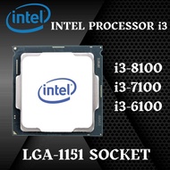 [Ready Stock & Fast Delivery] Intel processor i3-8100 7300 7100 6100 6100T