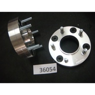 Wheel Spacer Silver 4x114.3 >> 5x114.3    35mm thickness Double Stack model  center bore ID 72.6mm 3