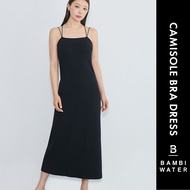 JAPAN PATENTED 24HRS Bra Padded Cross Back Dress ｜ Sexy Anti-Sagging Up Fit Top Sleep BAMBI WATER