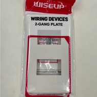 1-gang. 2-gang. 3-gang plate