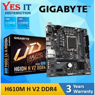 GIGABYTE H610M-H V2 DDR4 / H610M-H V2 DDR5 LGA1700 mATX MOTHERBOARD + INTEL 12th & 13 Gen Processor 